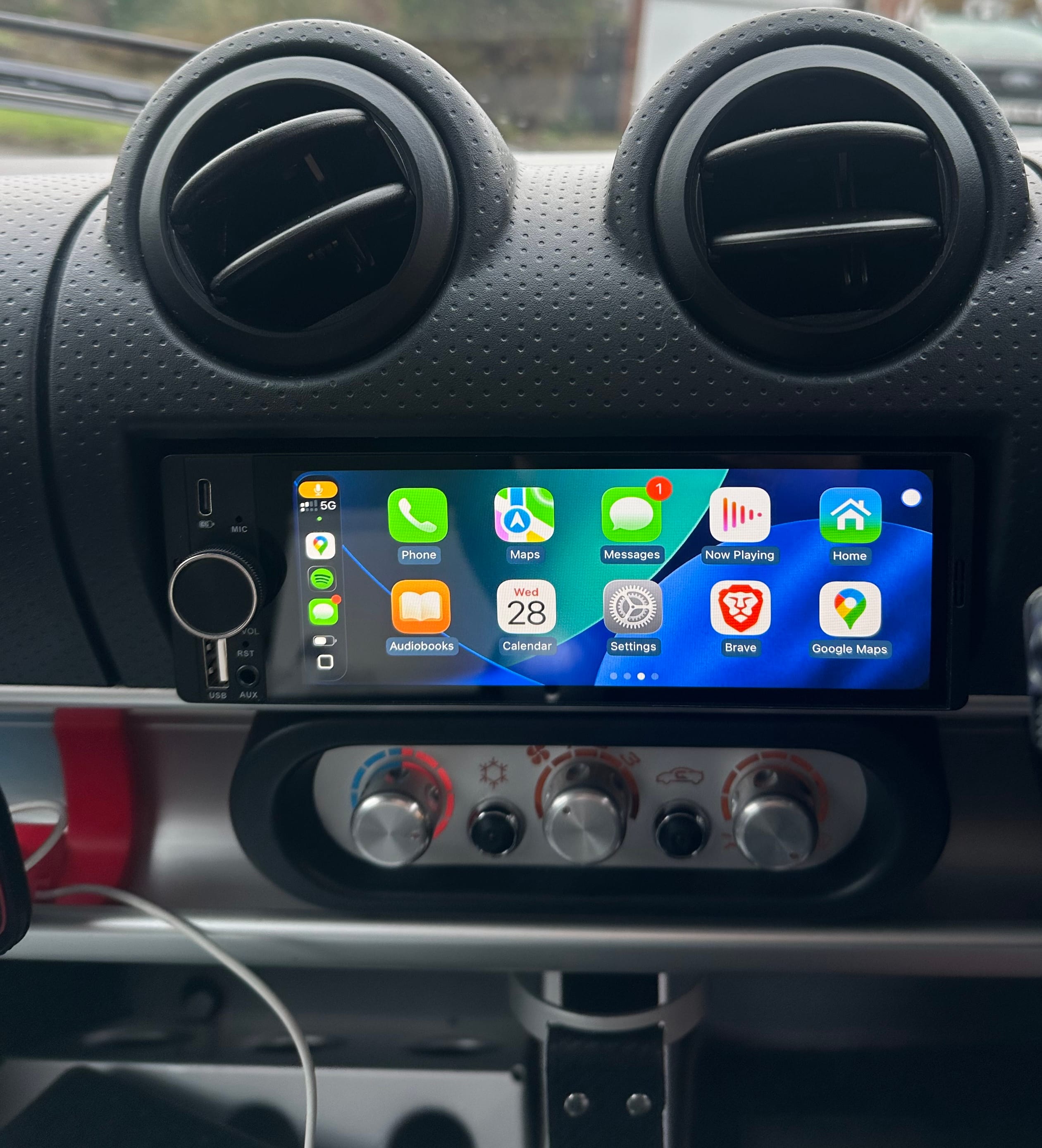 MRSXWPY Unit Installed in 2016 Lotus Elise S3 - Technical Fitment