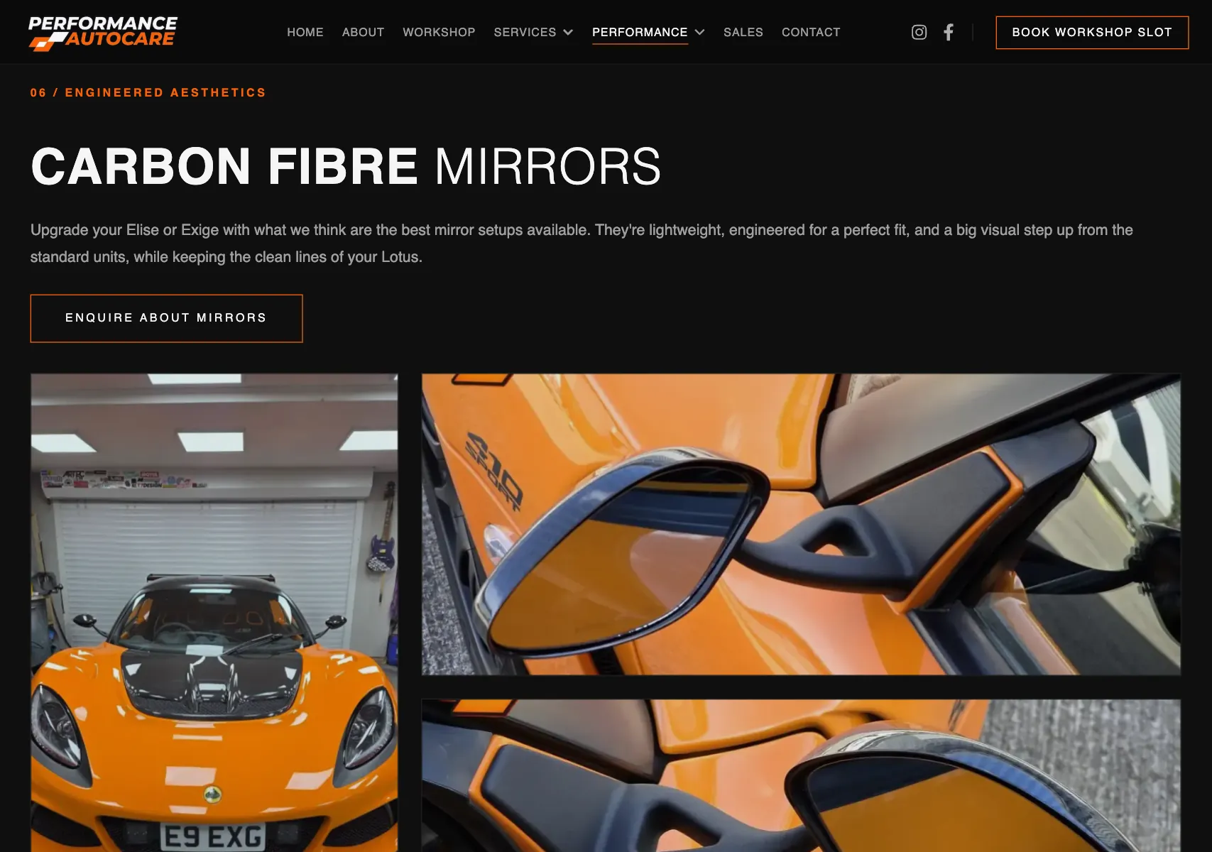 Performance Autocare Showcase - Technical Implementation Detail 10