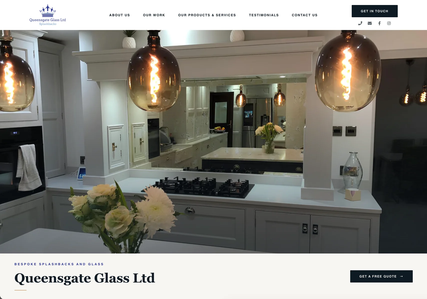 Queensgate Glass Ltd website