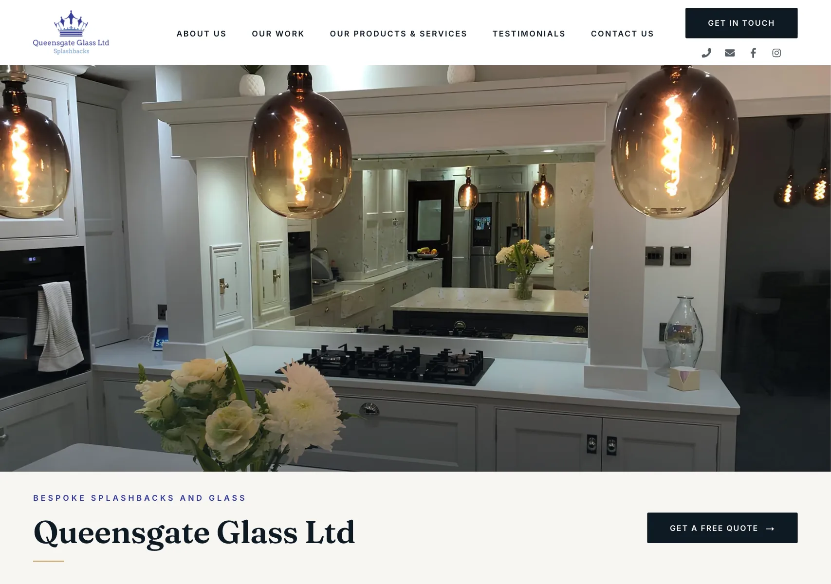 Queensgate Glass Ltd Showcase - Technical Implementation Detail 1
