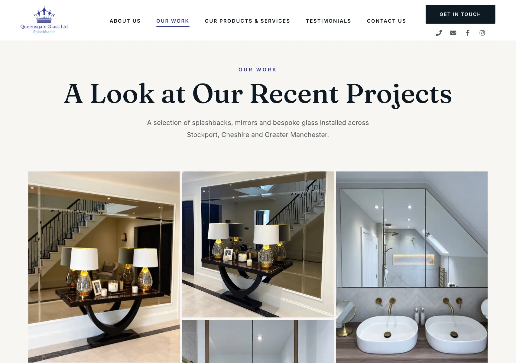 Queensgate Glass Ltd Showcase - Technical Implementation Detail 2