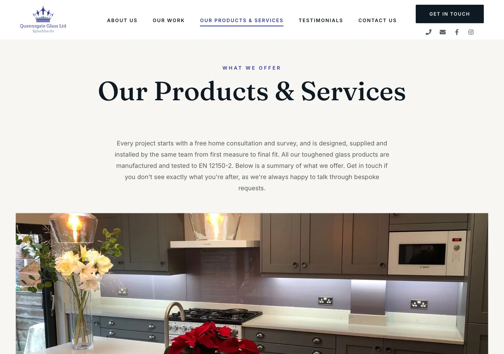 Queensgate Glass Ltd Showcase - Technical Implementation Detail 3