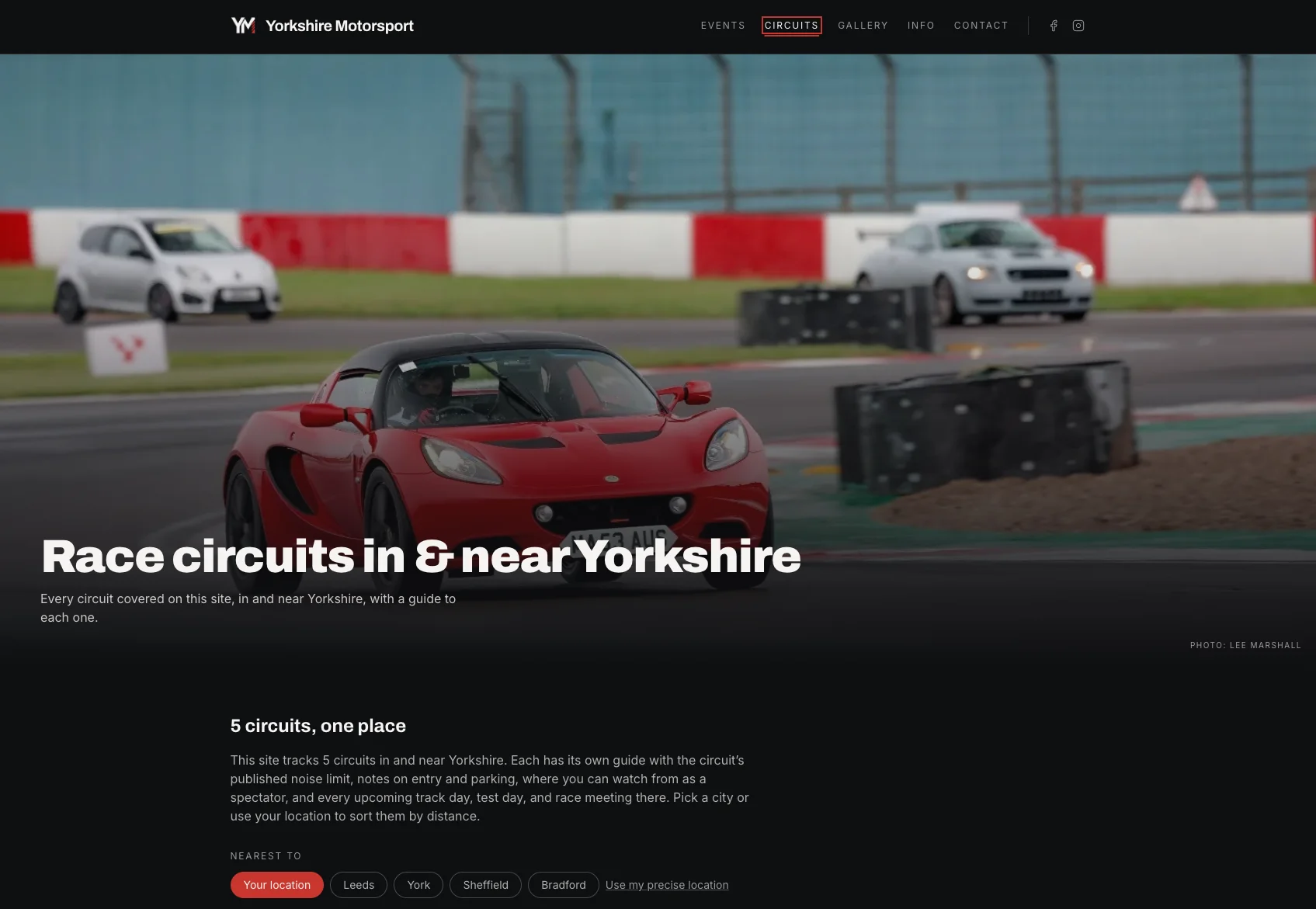 Yorkshire Motorsport Showcase - Technical Implementation Detail 7