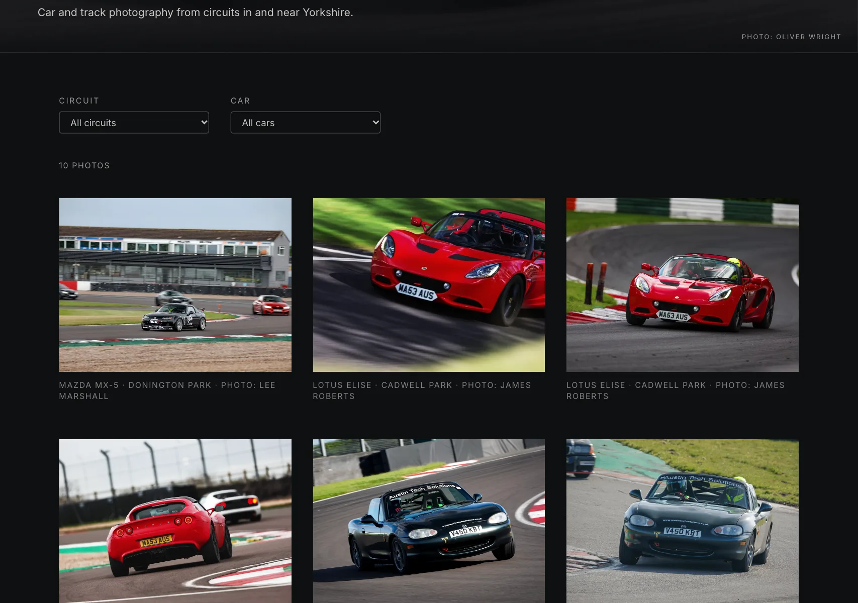 Yorkshire Motorsport Showcase - Technical Implementation Detail 9