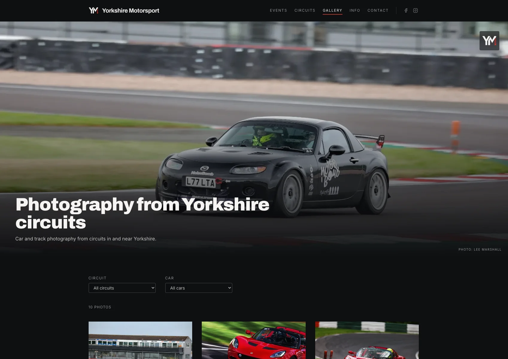Yorkshire Motorsport Showcase - Technical Implementation Detail 9