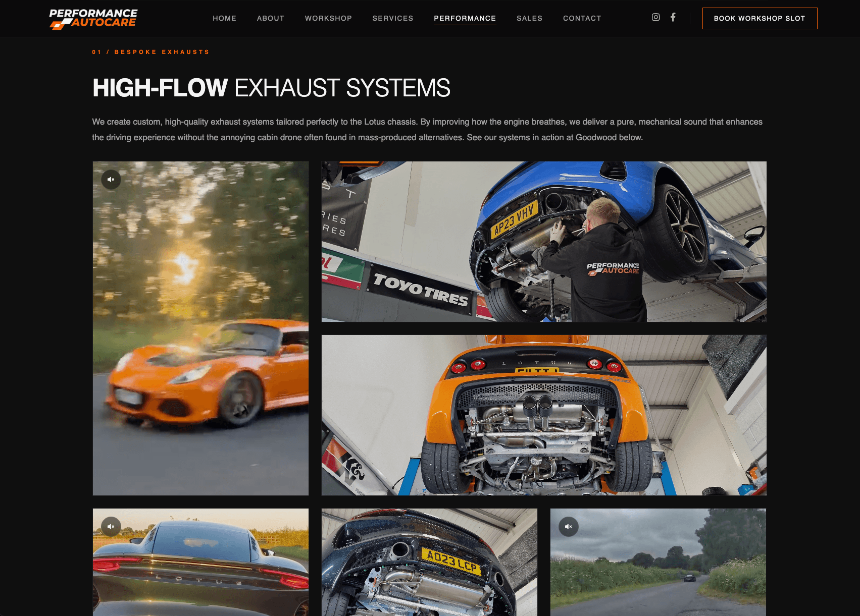 Performance Autocare Showcase - Technical Implementation Detail 5