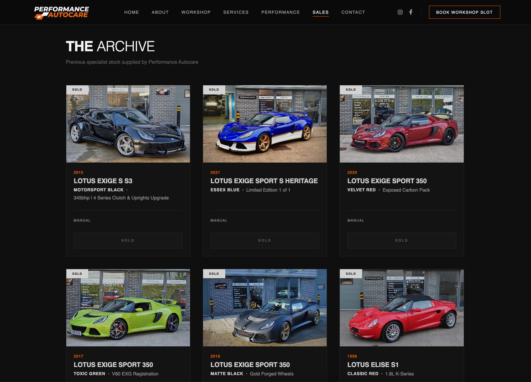 Performance Autocare Showcase - Technical Implementation Detail 6