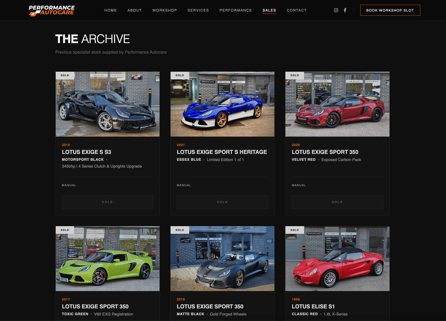 Performance Autocare Showcase - Technical Implementation Detail 6