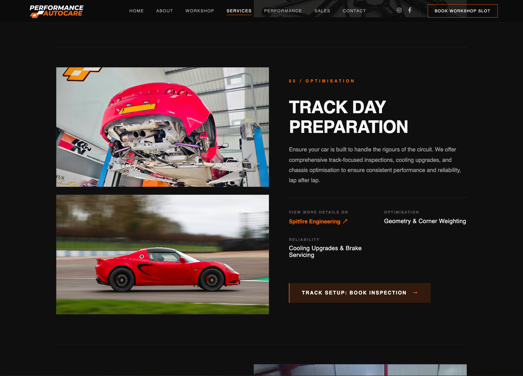 Performance Autocare Showcase - Technical Implementation Detail 4