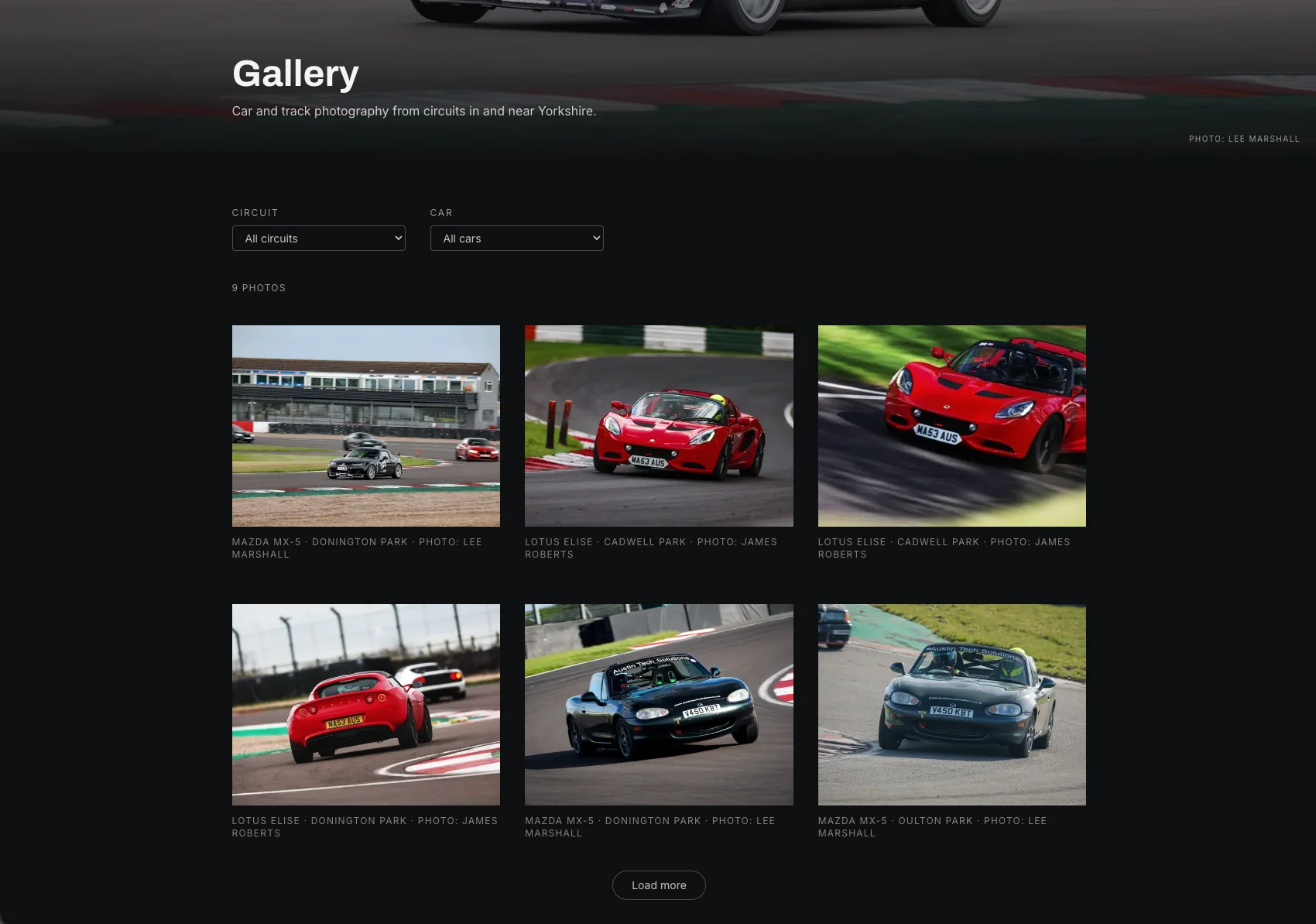 Yorkshire Motorsport Showcase - Technical Implementation Detail 8