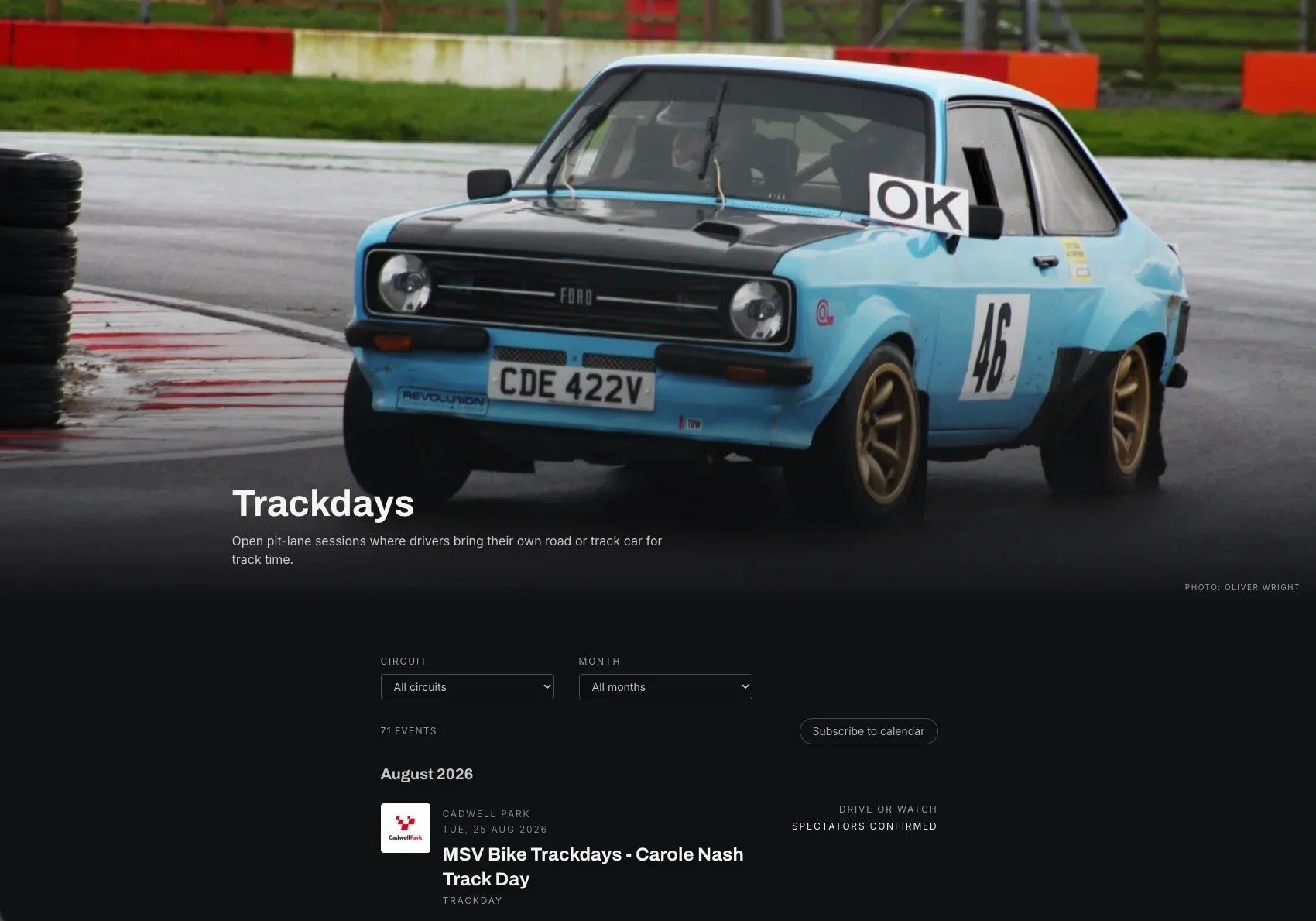 Yorkshire Motorsport Showcase - Technical Implementation Detail 5